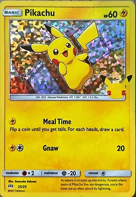 Pokémon TCG Pikachu Shining Fates 25/25 Holo Promo • $5