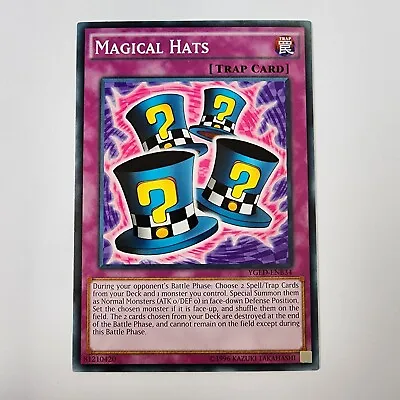 Magical Hats (B) - YGLD-ENB34 - Limited - NM - TCG - Yugioh TCG • $1.65