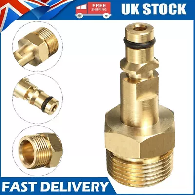 1Pc Pressure Washer Adapter M22 Hose Pipe Quick Connector For Karcher K Series • £7.05