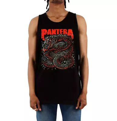PANTERA S HEAVY METAL  Band Black Tank Top Men's Sizes • $12.99