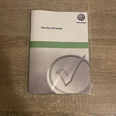 $51 • Buy New Blank Volkswagen Service Log Book Booklet