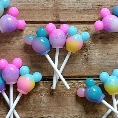 9 Mouse Head Fake Lollipop Suckers For DIY Imaginary Play M Mouse Party Decor  • $11.99