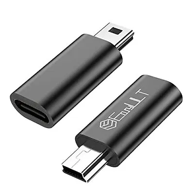 USB C To Mini USB 2.0 Adapter 2 Pack Mini USB To USB C Adapter For Connecting... • $10.43