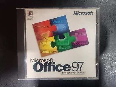 Microsoft Office 97 Professional Edition Upgrade • $5