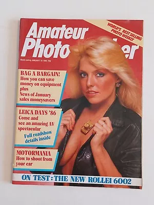 Rare Vintage Amateur Photographer Magazines: 1986 • £3.99