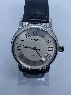 MontBlanc MeisterTuck 7042 Automatic 36mm Men Watch • $980