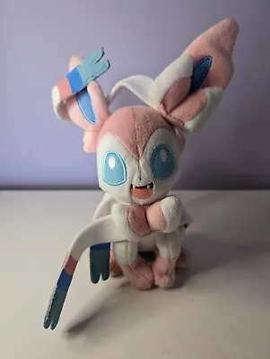 Pokemon Sylveon Soft Toy Plush - Tomy - Eevee Evolution - VGC 2017 • £16.95