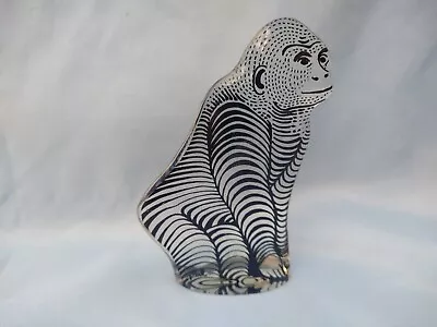 Abraham Palatnik Vintage Mid Century Lucite Gorilla Monkey Sculpture Figure • $110