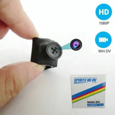 1080P HD Shirt Button Built-in Battery Micro Mini Smallest Body Camera Recorder • $21.99