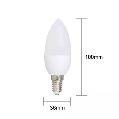 LED Bulb Chandelier Flame Candle Light E12 E26 E27 E14 B22 3W Lamp 2835SMD White • $2.27