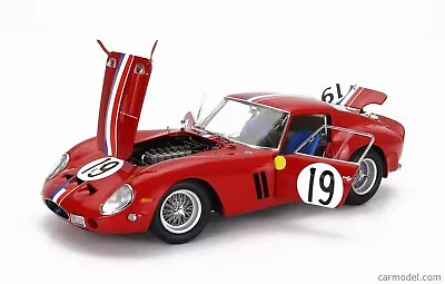 KYOSHO 1/18 - FERRARI 250 GTO NO.19 - 1962 - BBR License • £282.83