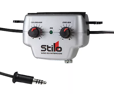 Stilo WRC 03 Intercom Amplifier AB0200 9v Standard Powered Fits Roll Cage RALLY • £209.40