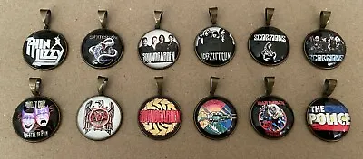 {NEW} Rock Band Necklace Unisex Jewelry — Fashionable & Unique — Great For Gifts • $7.99