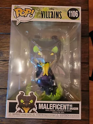 Funko POP! MALEFICENT As DRAGON 10  Figure By Disney #1106 • $32