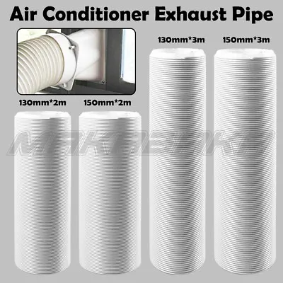 $20.99 • Buy 2/3M Adjustable Air Conditioner Parts Exhaust Pipe Vent Hose Tube Duct Outlet AU