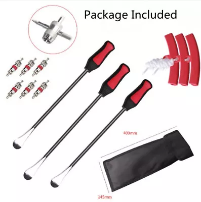 Car Tire Repair Bead Lifting Tool Pry Bar Lever Auto Tyre Changer Remover Kit A • $73.48