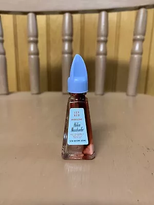 RARE Vintage HELEN NEUSHAEFER ICY RED IRIDESCENT Nail Polish Glass Bottle • $50