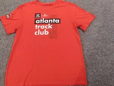 Mizuno Mens Shirt Medium Red Atlanta Track Club Performance • $11.96