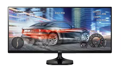 LG 29UM58-P 29  IPS LED Monitor UltraWide 2560 X 1080 75hz 21:9 HDMI • $149.99