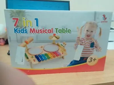 Childrens Music Activity Table 7 In 1 Open Box  • £27.99