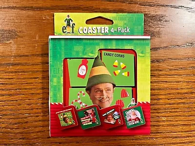 Elf The Movie Coasters ~ 4-pack ~ (santa I Know Him & More) • $5.95