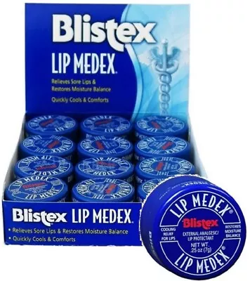 BLISTEX LIP MEDEX 0.25 Oz / 12 Pcs • $17.99