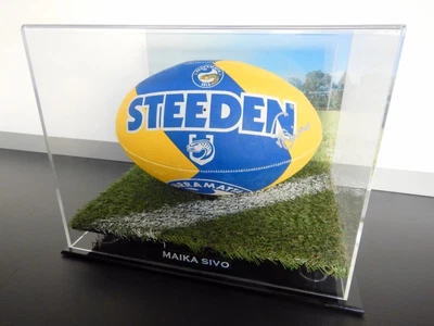 $269.99 • Buy ✺Signed✺ MAIKA SIVO Eels Football PROOF COA Parramatta 2023 Jersey NRL