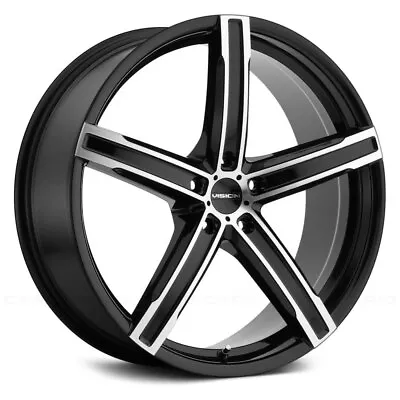 Vision 469 BOOST Wheels 17x7 (38 5x108 73.1) Black Rims Set Of 4 • $884.60