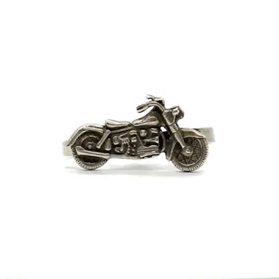 Men's Sterling Silver Multi Finger Motorcycle Ring • $39.95