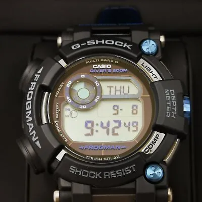 CASIO G-SHOCK GWF-D1000B-1JF Blue Master Of G FROGMAN 6 Men's Watch New In Box • $756