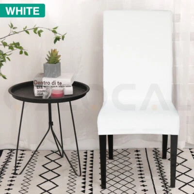 $6.99 • Buy 1/4/6/8Pcs Stretch Dining Chair Cover Removable Slipcover Washable Banquet Event