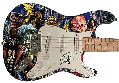 Steve Harris Iron Maiden Signed Custom Eddie Electric Guitar Rare JSA COA Proof • $799.99