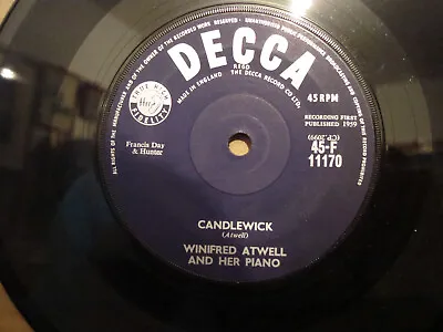 £2.49 • Buy Winifred Atwell,  Candlewick,  Decca Records 1959 Ex 