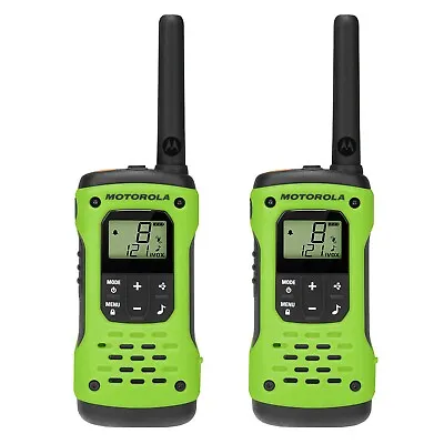 Motorola Walkie Talkie 2 Two Way Radio Long Distance Range Talkies Waterproof ~~ • $143.99