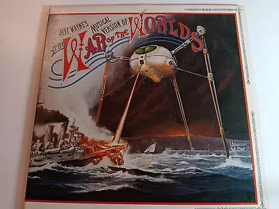 JEFF WAYNE WAR OF THE WORLDS 1976 DOUBLE LP SOUNDTRACK VINYL EX / £5 FLAT POST B • £10.78