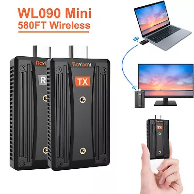 Mini Wireless Video Transmitter Receiver HDMI Extender Camera PC To TV Projector • $56.03