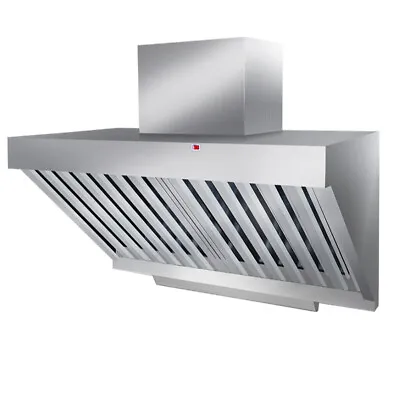 Stainless Steel Baffle Grease Filter Commercial Kitchen Canopy Extraction Kit • £145.95