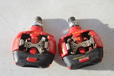 LOOK S2R MOAB MTB ATB CLIPLESS PEDALS Mid-90s WITH CLEATS • $29.99
