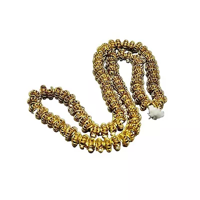 Vintage Brass Wired Beads Approx 106 Beads (A812) • $49