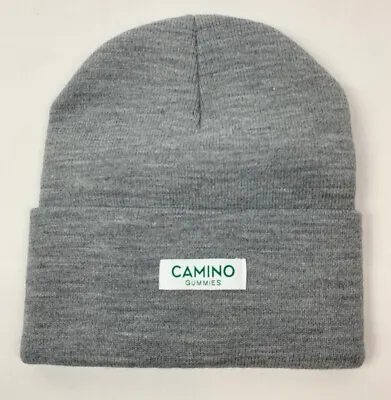 Vintage Camino Hat Beanie Winter Gummies Knit Stocking Cap Promo Adult One Size • $19.99