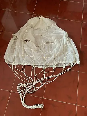 Aerospace Vintage Military Supply Drop Parachute Diameter 2m/6.5Ft • $42