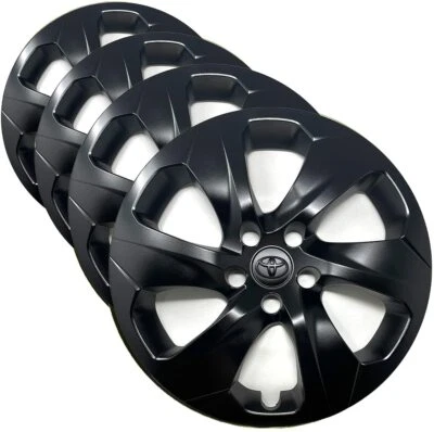 $119 • Buy Hubcap Set For Toyota Rav4 2019-2024 OEM Custom Gloss Black Paint 17-inch 61186