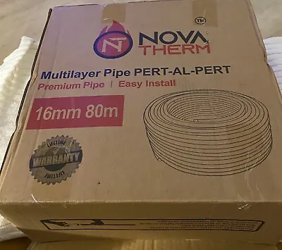 NovaTherm Underfloor Heating Multilayer Pipe 16mm Approx 65m Minimum • £49