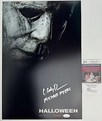 CODY ROBINSON Signed 12x18 Poster HALLOWEEN 2018 Michael Myers The Shape JSA • $89.99