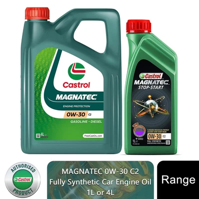 £29.59 • Buy 0w 30 Fully Synthetic Engine Oil, Castrol Magnatec 0w-30 C2 For Toyota Vehicles