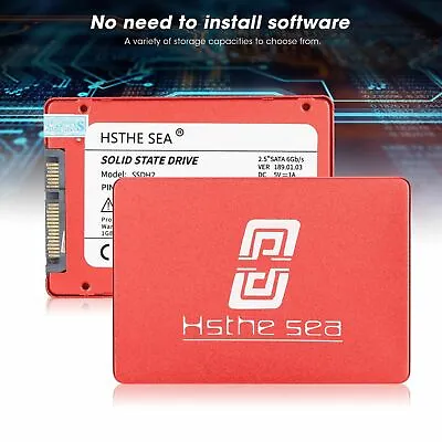 £14.74 • Buy Hsthe Sea 2.5  SATA III SSD  State Drive 8GB-240GB High Speed For Desktop