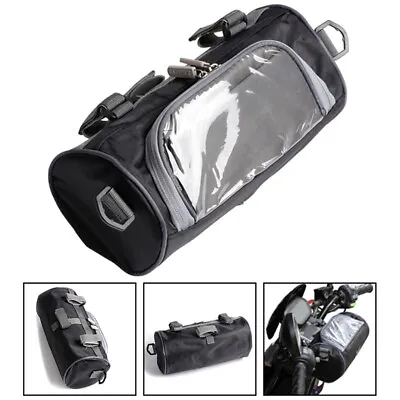 Universal Motorcycle Windshield Bag Front Handlebar Fork Storage Container B_b2 • $10.68