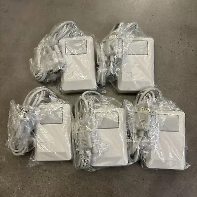 Macintosh Platinum Mouse - LOT Of 5 - Apple 128K 512K 512Ke Mac Plus M0100-NEW! • $175