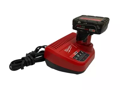Milwaukee 48-11-2402 12V Lithium XC 3.0 AH With Charger (AZP021246) • $34.95