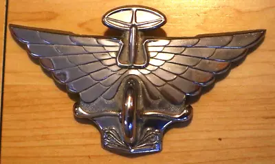 Vintage Austin M1133 Wings Wheel  Hood Ornament Emblem Original • $69.29